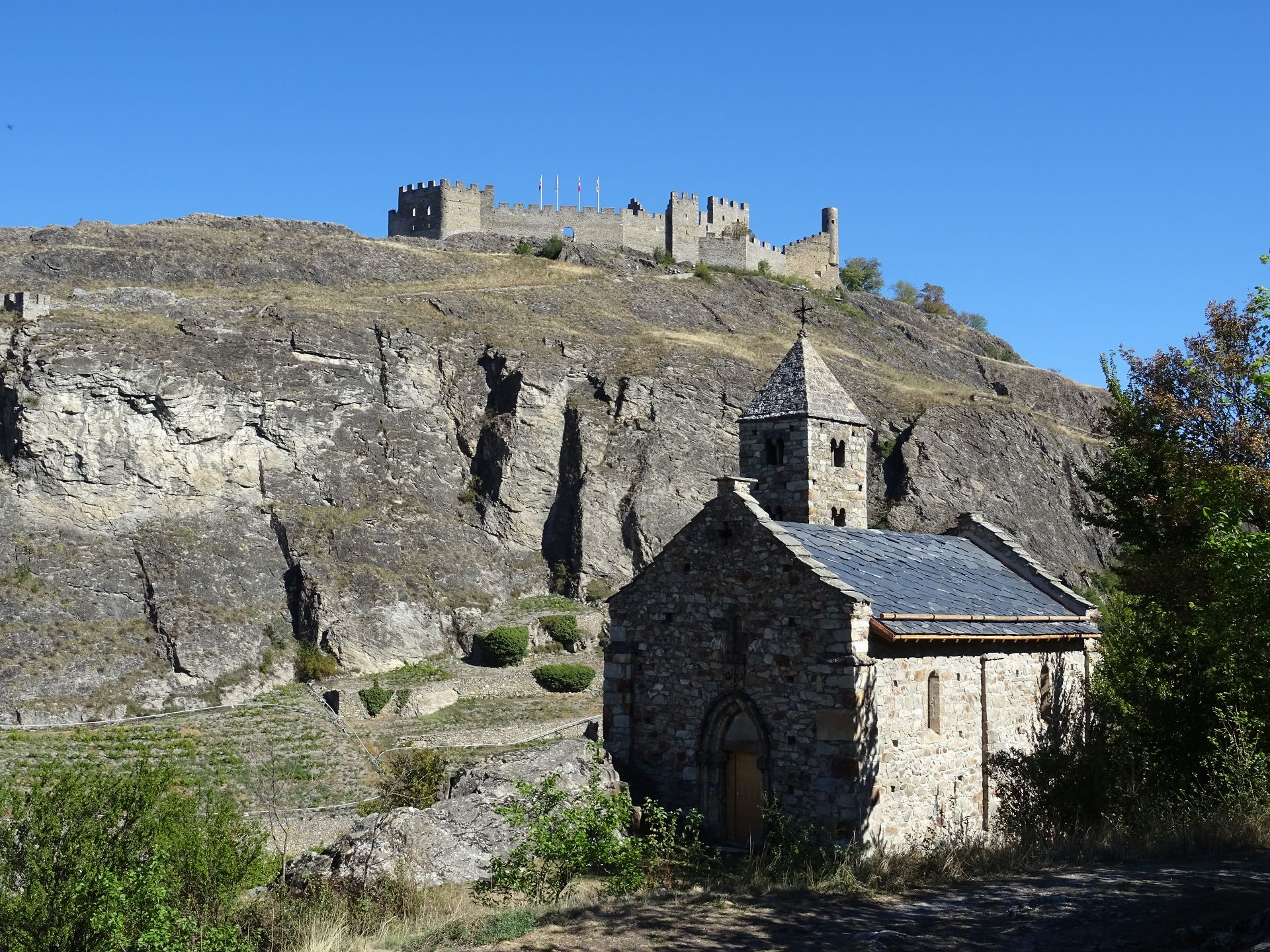Tourbillon Castle, Sion